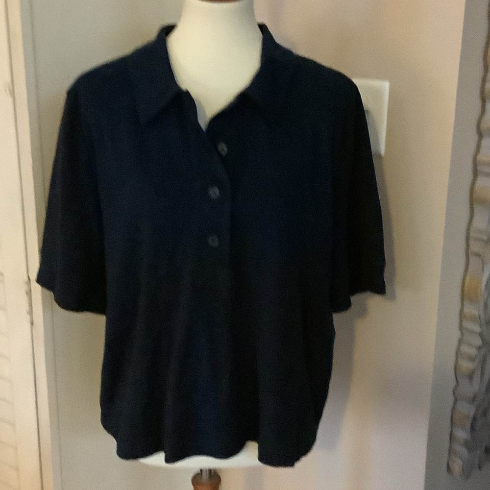 Banana Republic Navy Women's Top